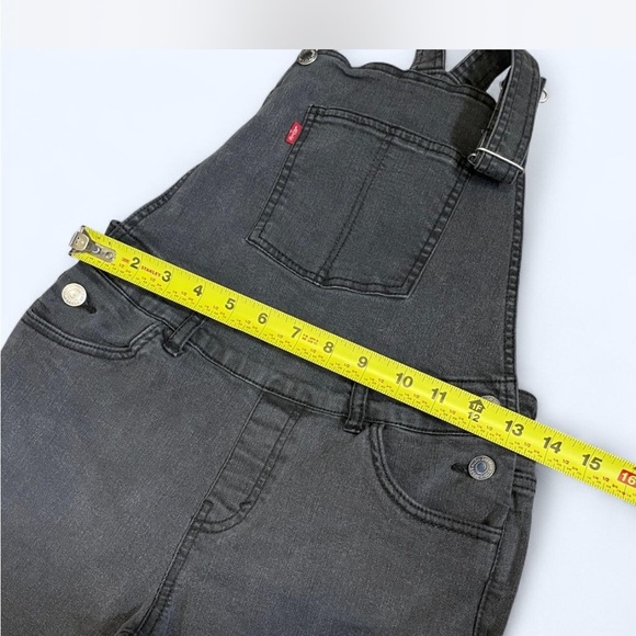 Levi’s | Youth Girl Washed Denim Overalls | 14 Reg - Picture 6 of 7